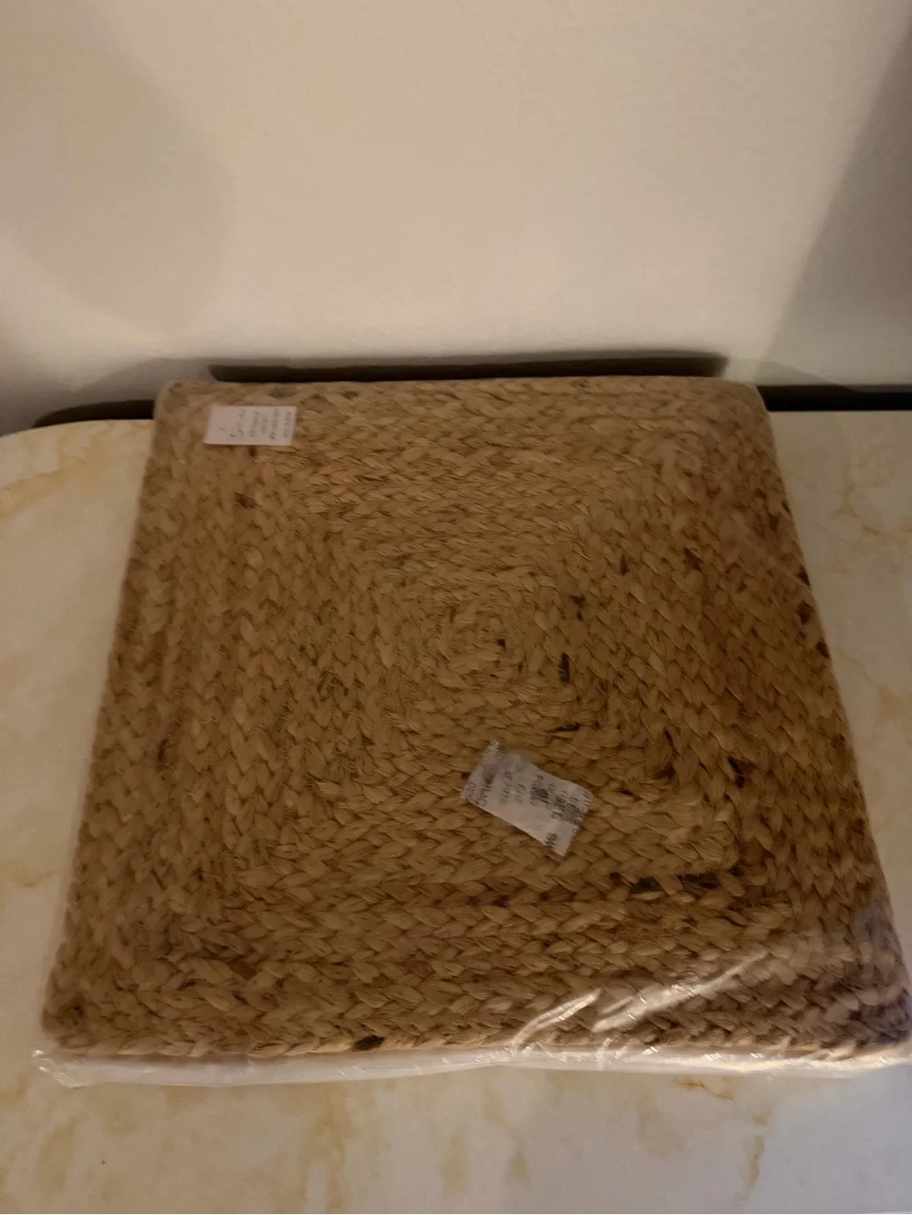 NET braided placemats set of 5 farmhouse vintage